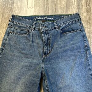 Eddie Bauer Curvy High Rise Boot Cut Jeans 12